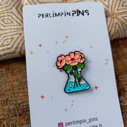 mona ou bouquet de fleurs sur carte