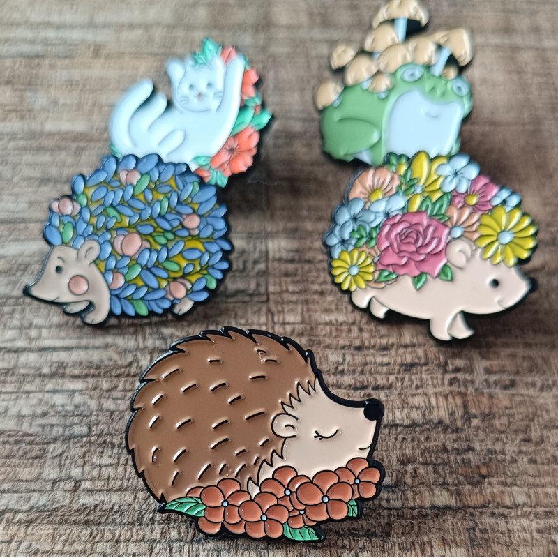 Coffret de Pin's - Collection Forêt Enchantée