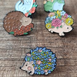 herisson pastel avec la collection foret enchantée