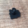 grenouille de la foret de dos avec fermoir plastique