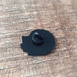 herisson reveur de dos avec fermoir plastique